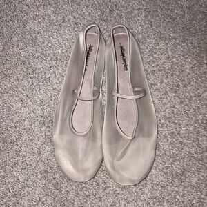 Jeffrey Campbell Swan Lake Mesh Flats